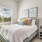 large window brightens bedroom